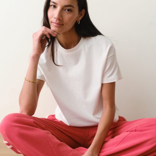 Luxe Sueded Tee