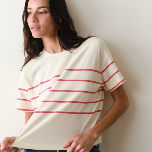 Luxe Sueded Tee