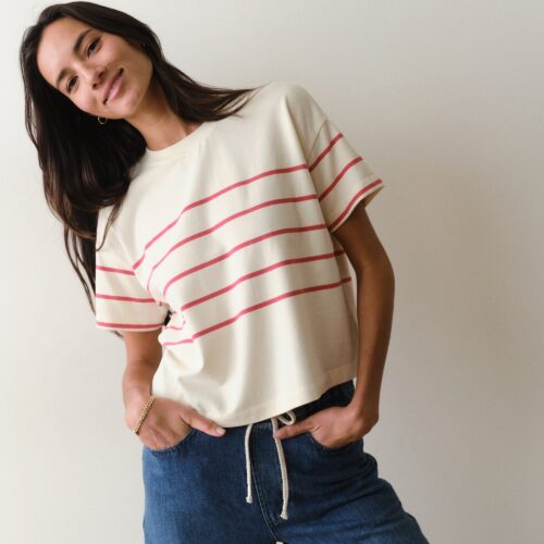 Luxe Sueded Tee