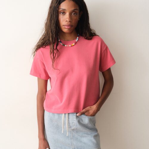 Luxe Sueded Tee