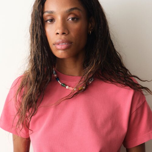 Luxe Sueded Tee
