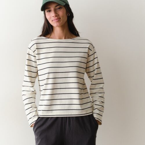 Luxe Sueded Mariner Tee