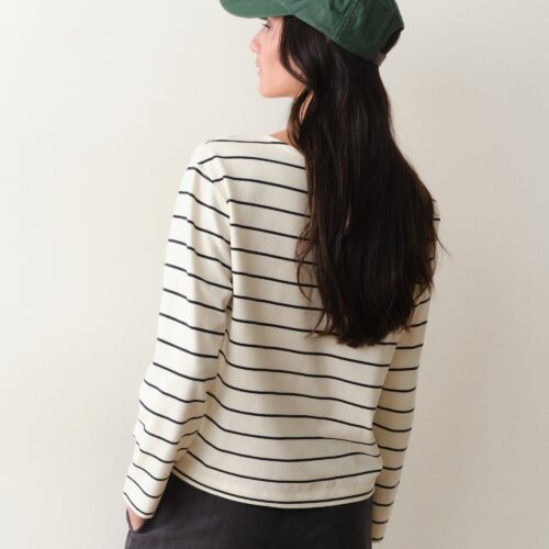 Luxe Sueded Mariner Tee