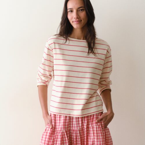 Luxe Sueded Mariner Tee