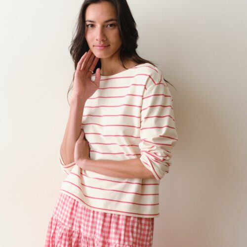 Luxe Sueded Mariner Tee