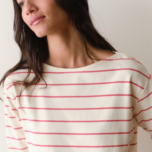 Luxe Sueded Mariner Tee