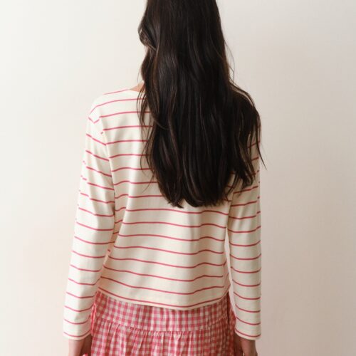 Luxe Sueded Mariner Tee