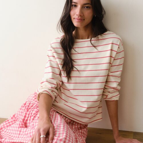 Luxe Sueded Mariner Tee