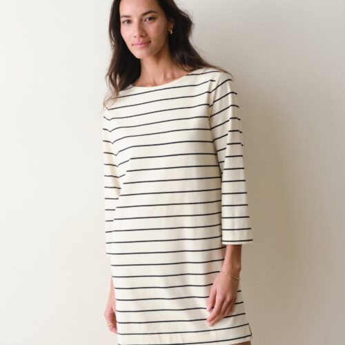 Luxe Sueded Mariner Dress