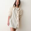 Luxe Sueded Mariner Dress