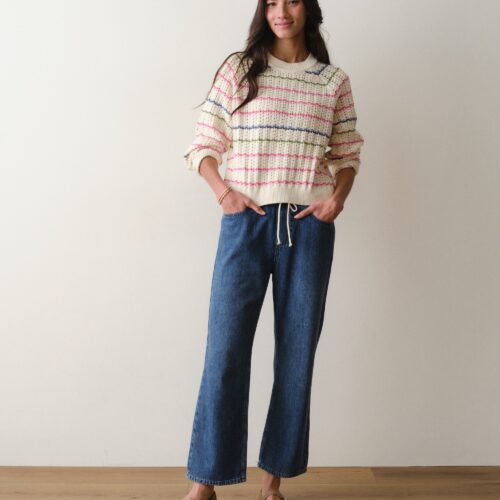 Mina Pointelle Sweater