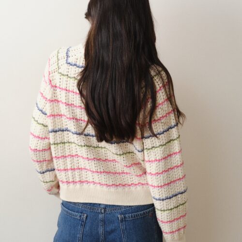 Mina Pointelle Sweater