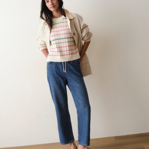 Mina Pointelle Sweater