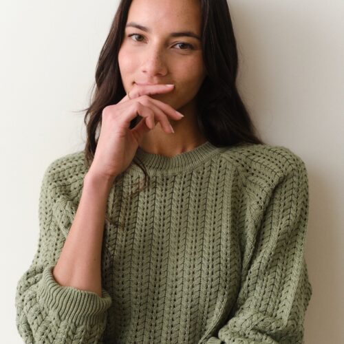 Mina Pointelle Sweater