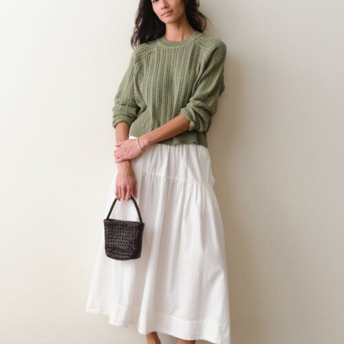 Mina Pointelle Sweater