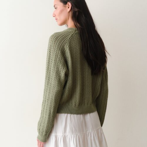 Mina Pointelle Sweater
