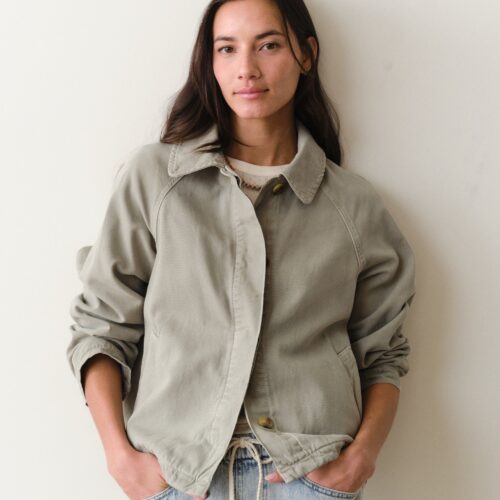 Olivia Cropped Trench