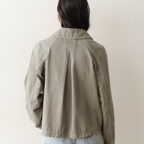 Olivia Cropped Trench