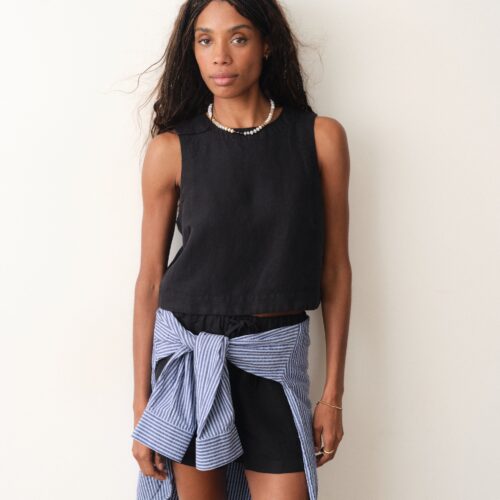 Quinn Linen Tank