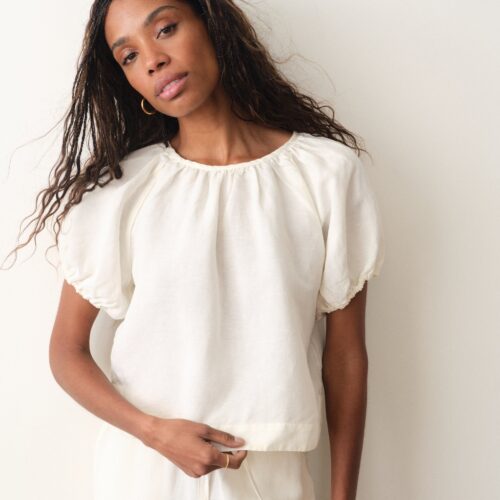 Rosa Linen Top