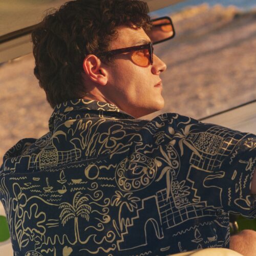 Pablo Tencel Linen Resort Shirt