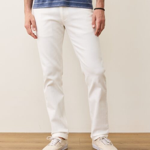 5 Pocket Slim Straight Twill Pant
