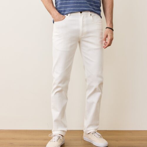 5 Pocket Slim Straight Twill Pant