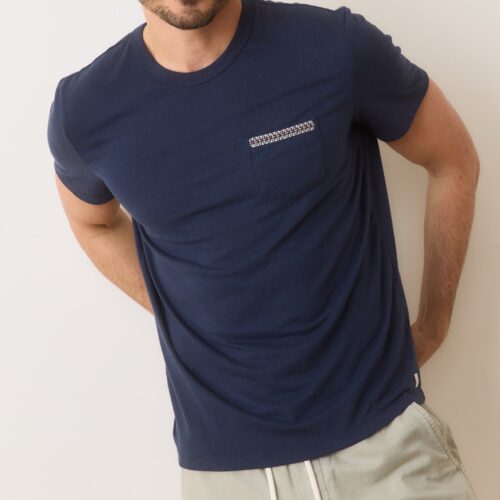 Signature Printed Pocket Tee