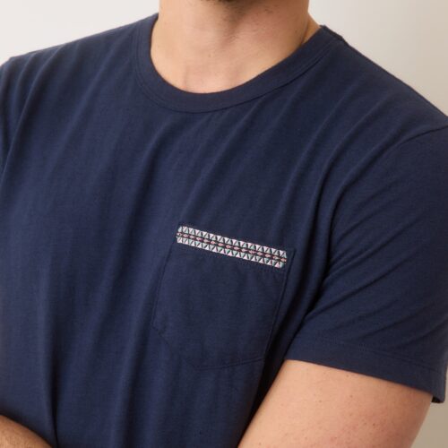 Signature Printed Pocket Tee
