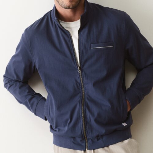 Breeze Stretch Bomber Jacket