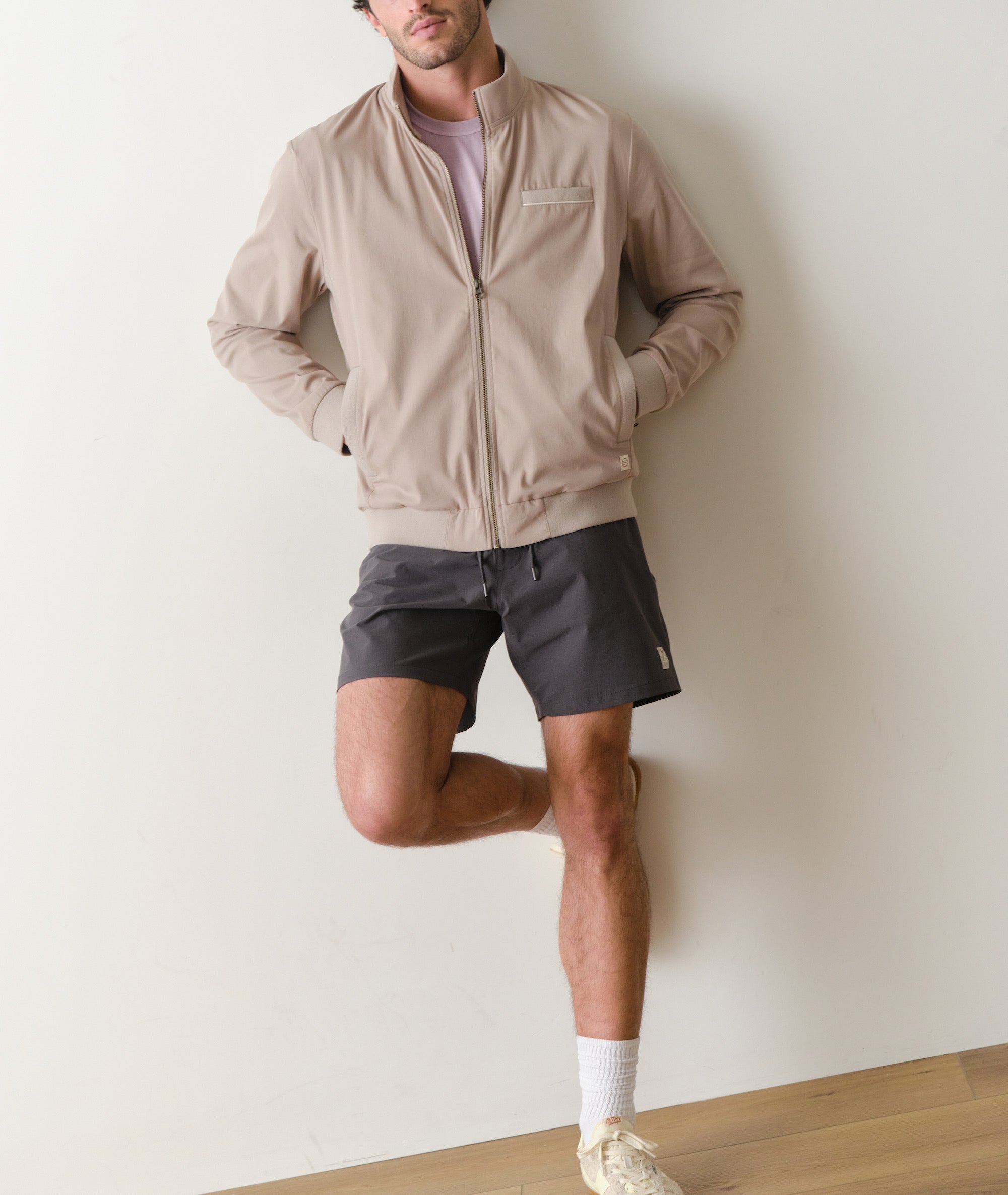 Breeze Stretch Bomber Jacket