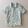 Stretch Selvage Short Sleeve Shirt