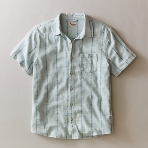 Stretch Selvage Short Sleeve Shirt