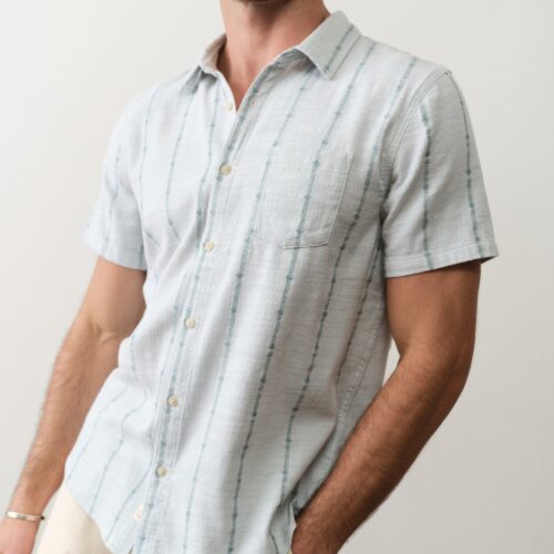 Stretch Selvage Short Sleeve Shirt
