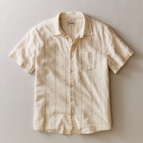 Stretch Selvage Short Sleeve Shirt