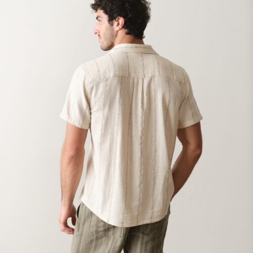 Stretch Selvage Short Sleeve Shirt