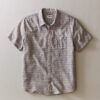 Stretch Selvage Short Sleeve Shirt