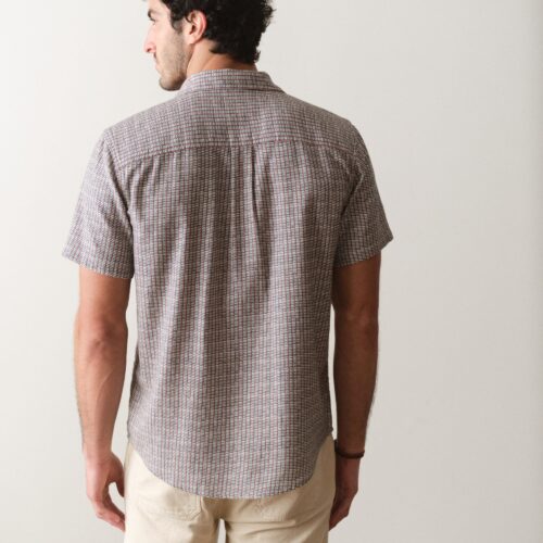 Stretch Selvage Short Sleeve Shirt