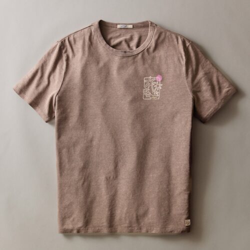 Hemp Cotton Relaxed Graphic Tee