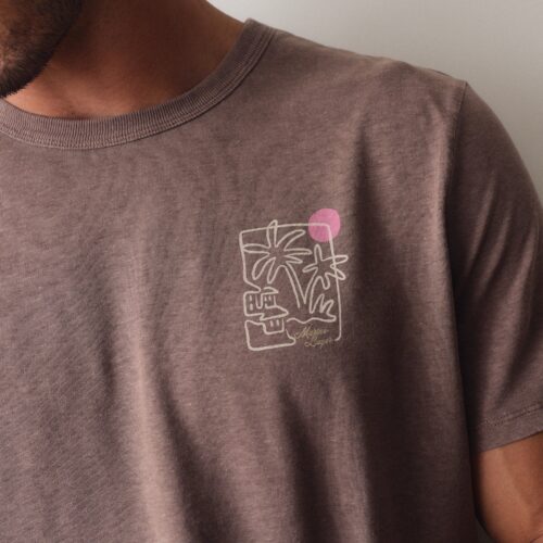 Hemp Cotton Relaxed Graphic Tee