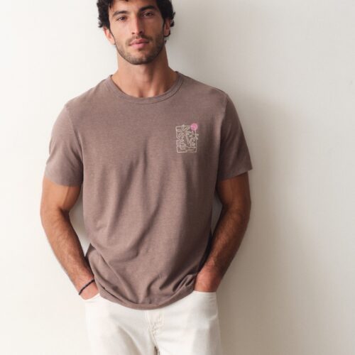 Hemp Cotton Relaxed Graphic Tee