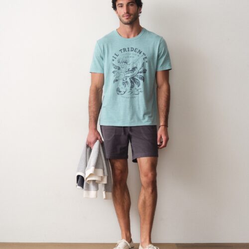 Hemp Cotton Relaxed Graphic Tee