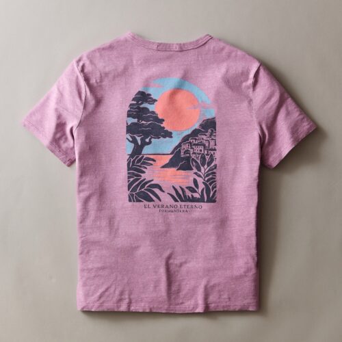 Hemp Cotton Relaxed Graphic Tee