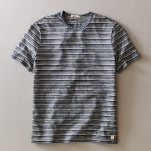 Signature Jacquard Crew Tee