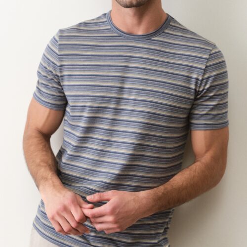 Signature Jacquard Crew Tee