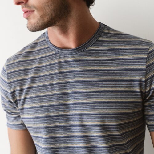 Signature Jacquard Crew Tee