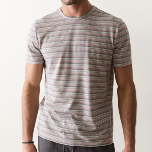 Signature Jacquard Crew Tee