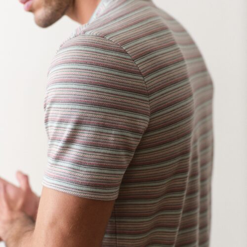 Signature Jacquard Crew Tee
