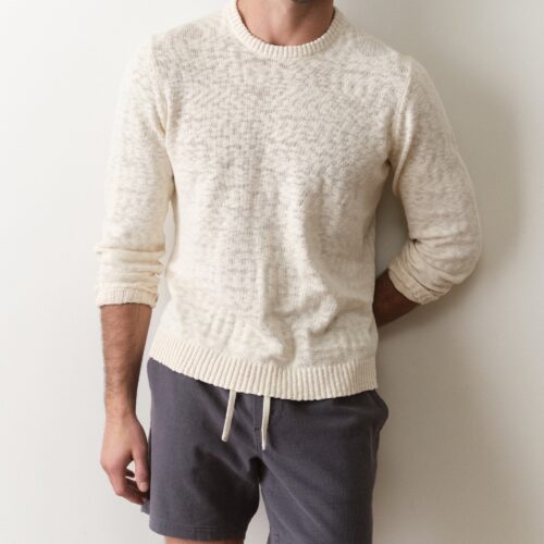 Slub Crew Sweater