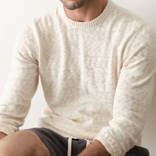 Slub Crew Sweater